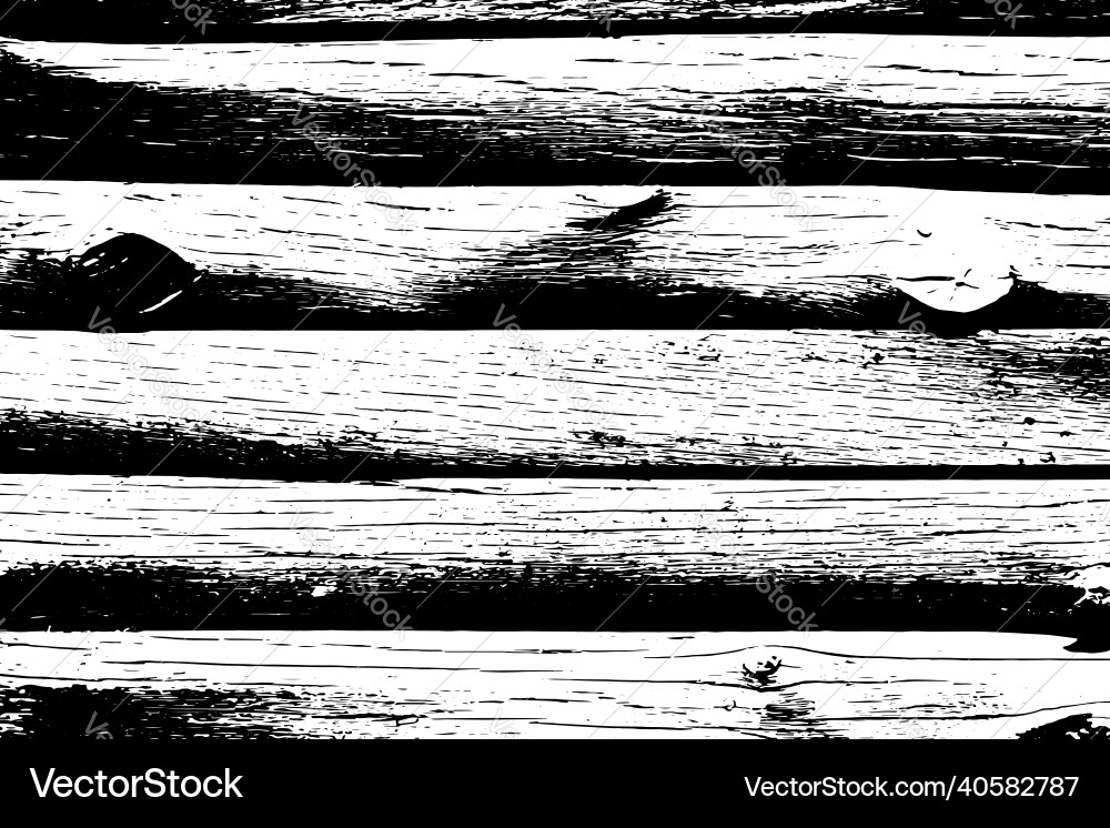 Grunge black and white color wood plate textured Grunge black and white color wood plate textured vector image