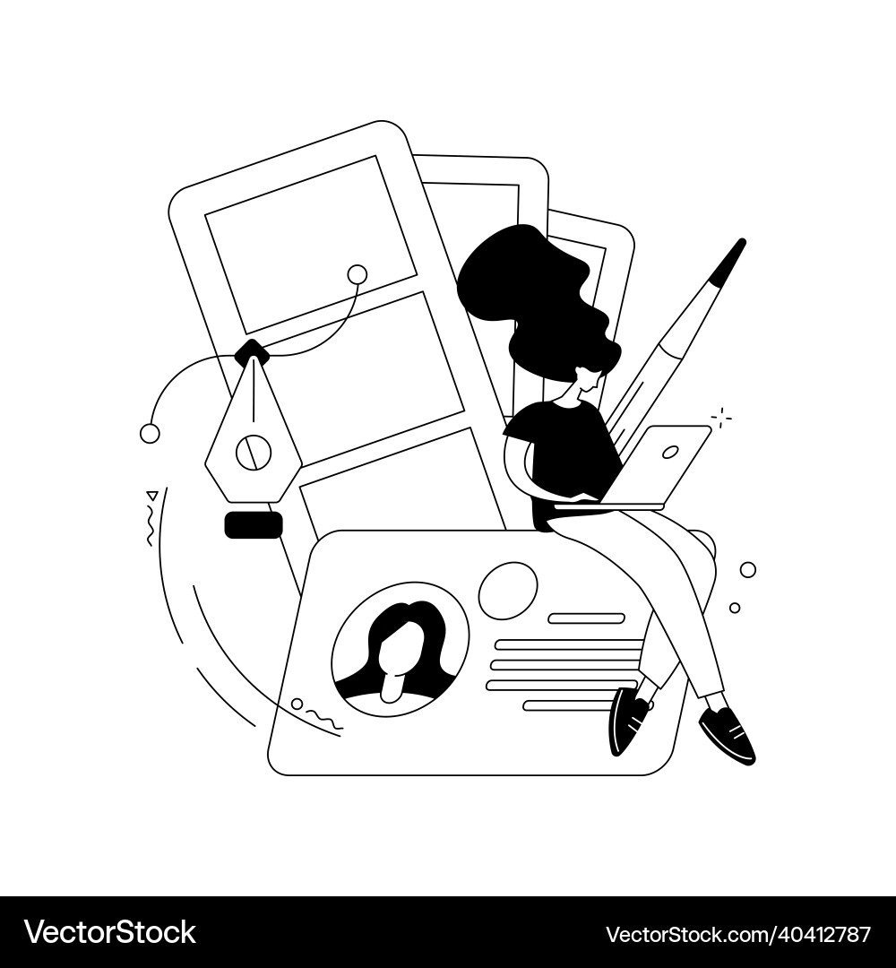 Print design abstract concept Print design abstract concept vector image