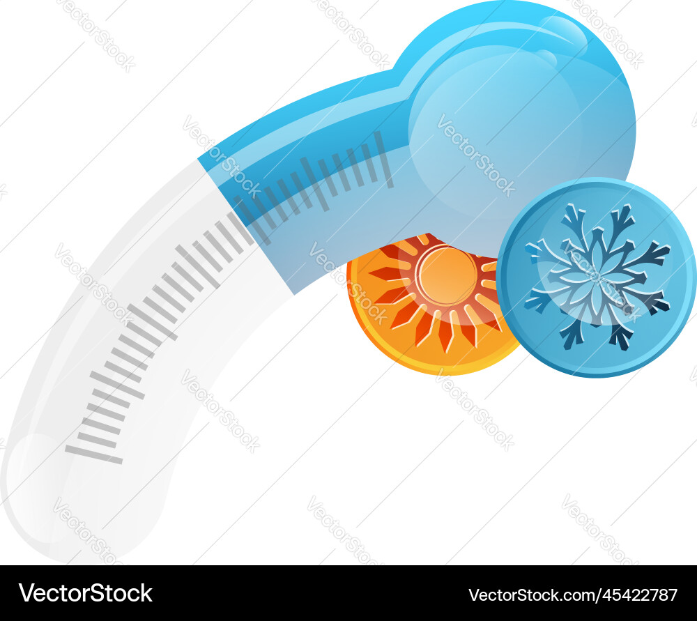 Thermometer Temperatur unten Symbol für Luft Thermometer Temperatur unten Symbol für Luft vektorbild