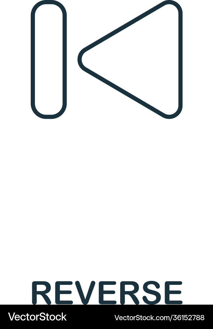 Forward creative icon simple element vector image