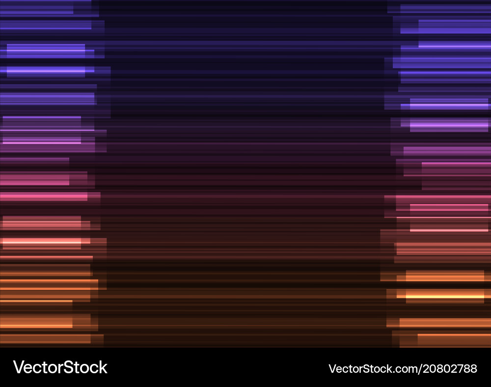 Frequency bar overlap in dark background Frequency bar overlap in dark background vector image