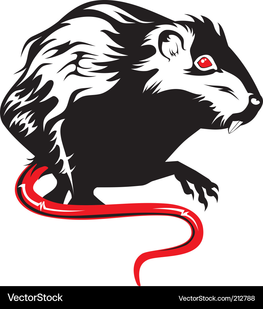 Mouse Tribal Rat Vector Images (41)