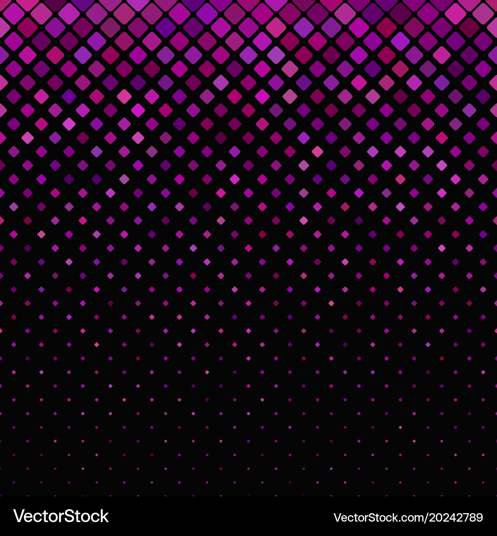 Abstract diagonal square pattern background vector image