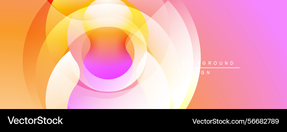 Abstract layers create vibrant gradient soft Abstract layers create vibrant gradient soft vector image