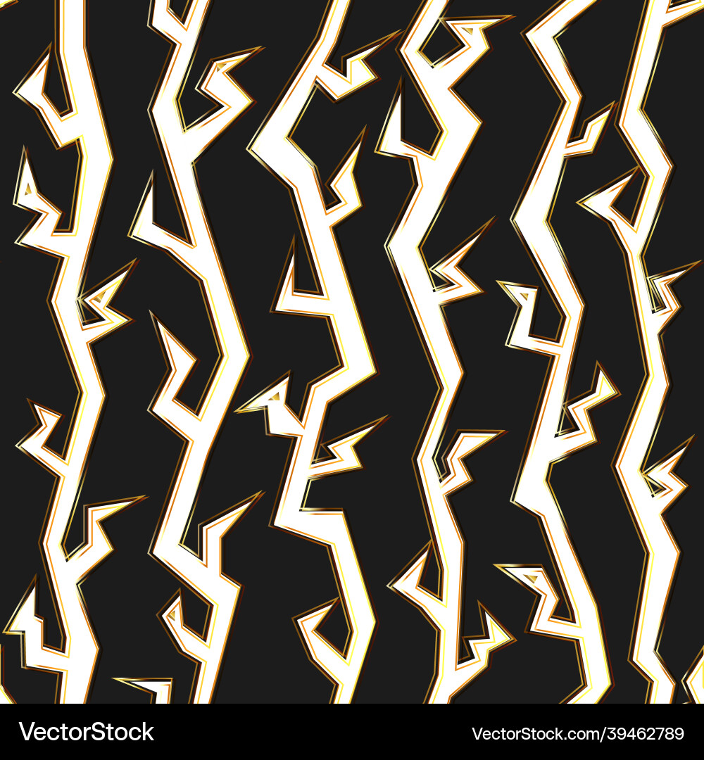 Branch Pattern - Winter Style vector image