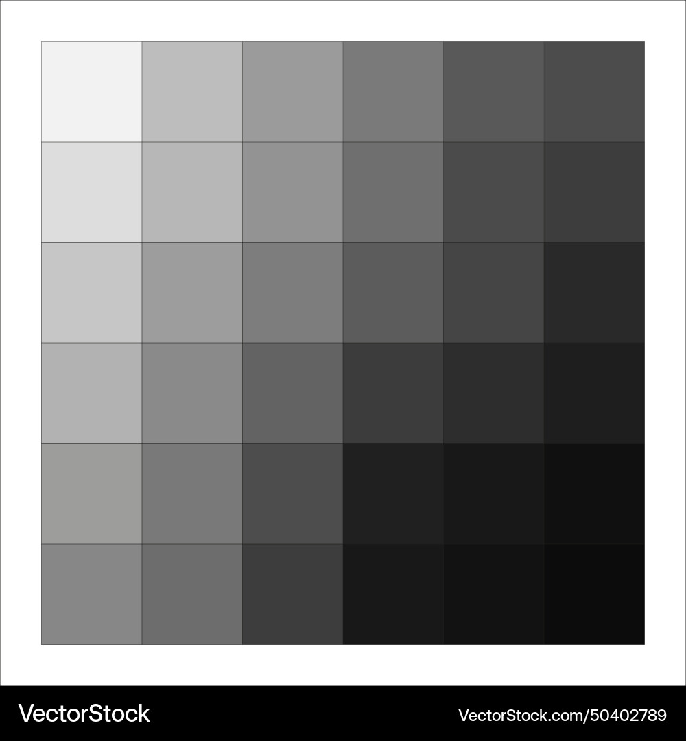 Monochrome grey squares gradient grid pattern Monochrome grey squares gradient grid pattern vector image