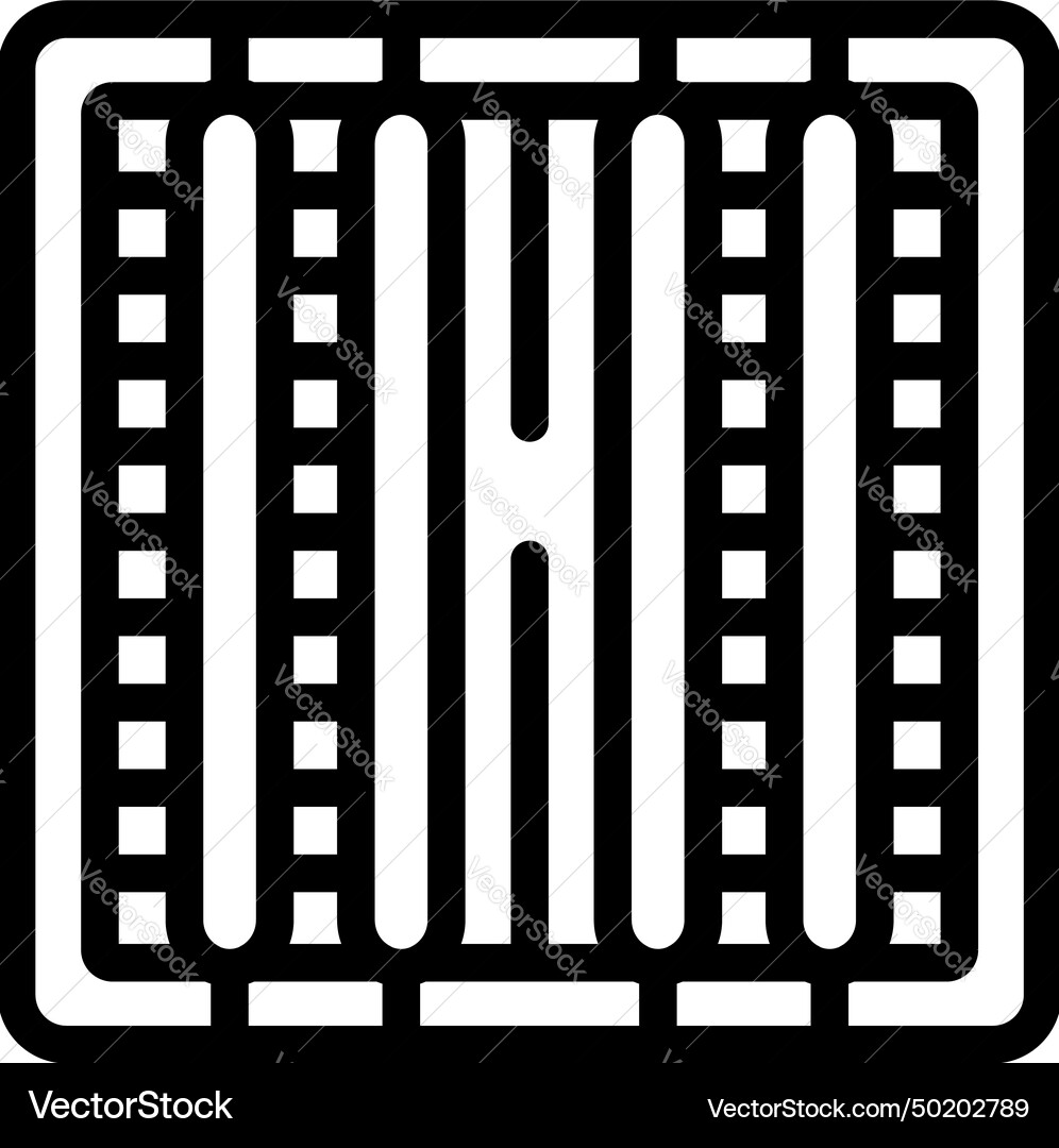 Parcel container icon outline loading Parcel container icon outline loading vector image