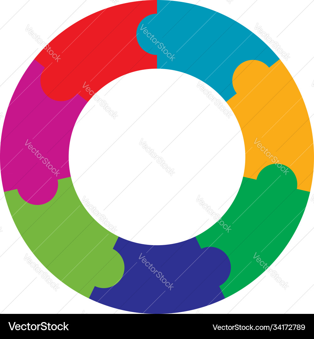 Segmented circles from 2 to 20 parts circular Segmented circles from 2 to 20 parts circular vector image