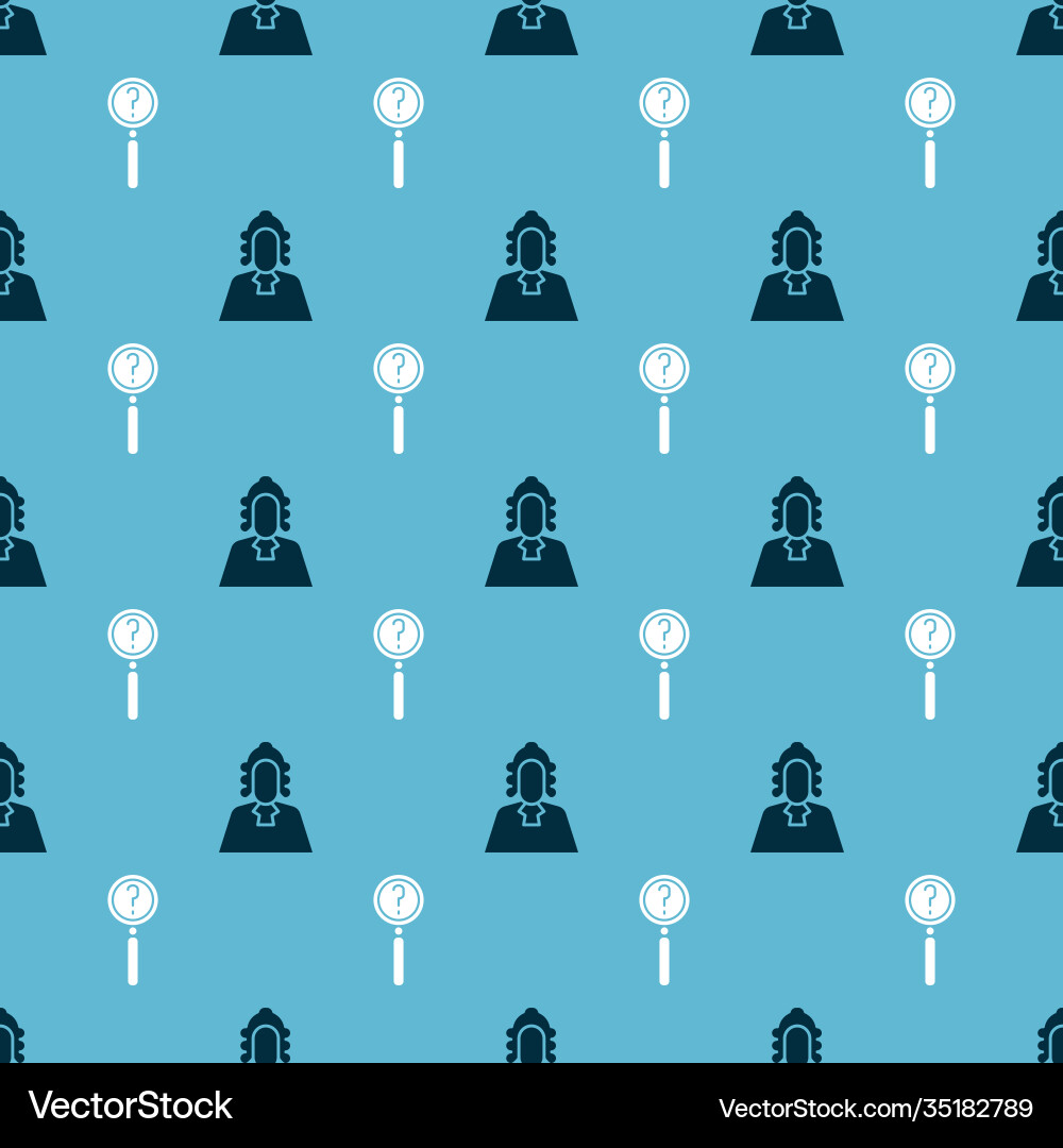 Set judge and magnifying glass with search Set judge and magnifying glass with search Vector Image