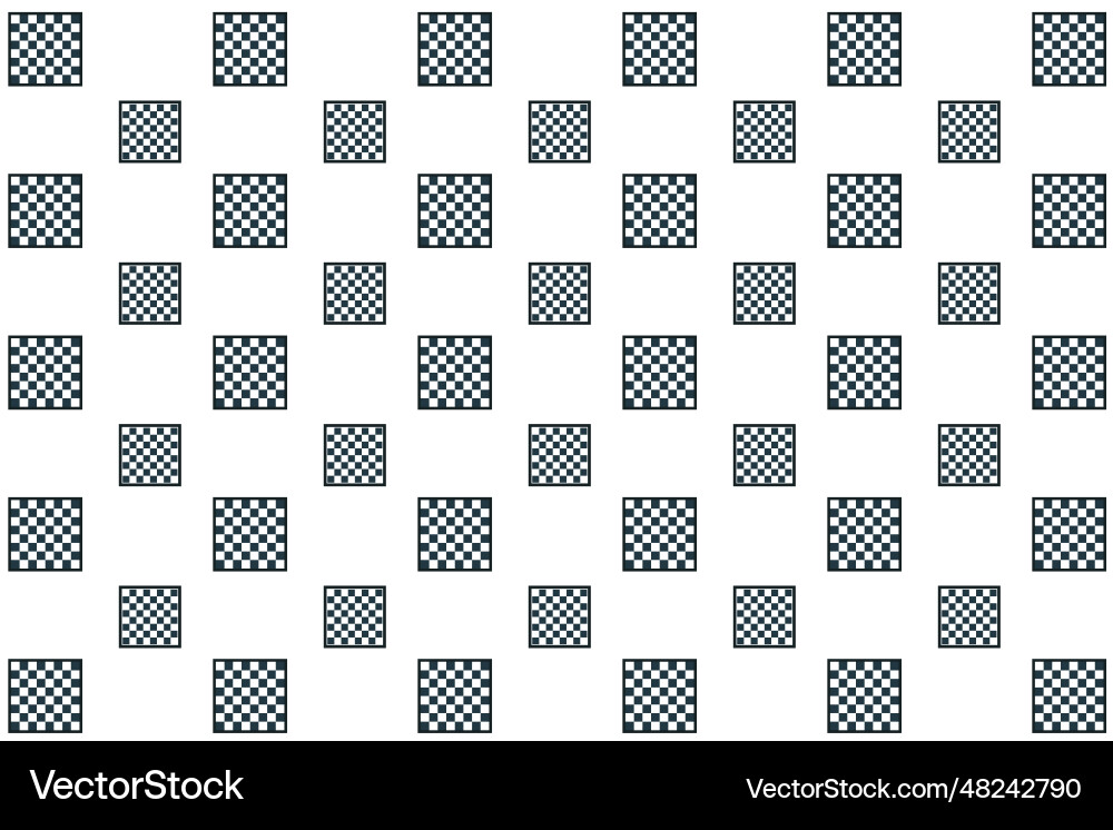 Abstract empty chess board pattern background Abstract empty chess board pattern background Vector Image