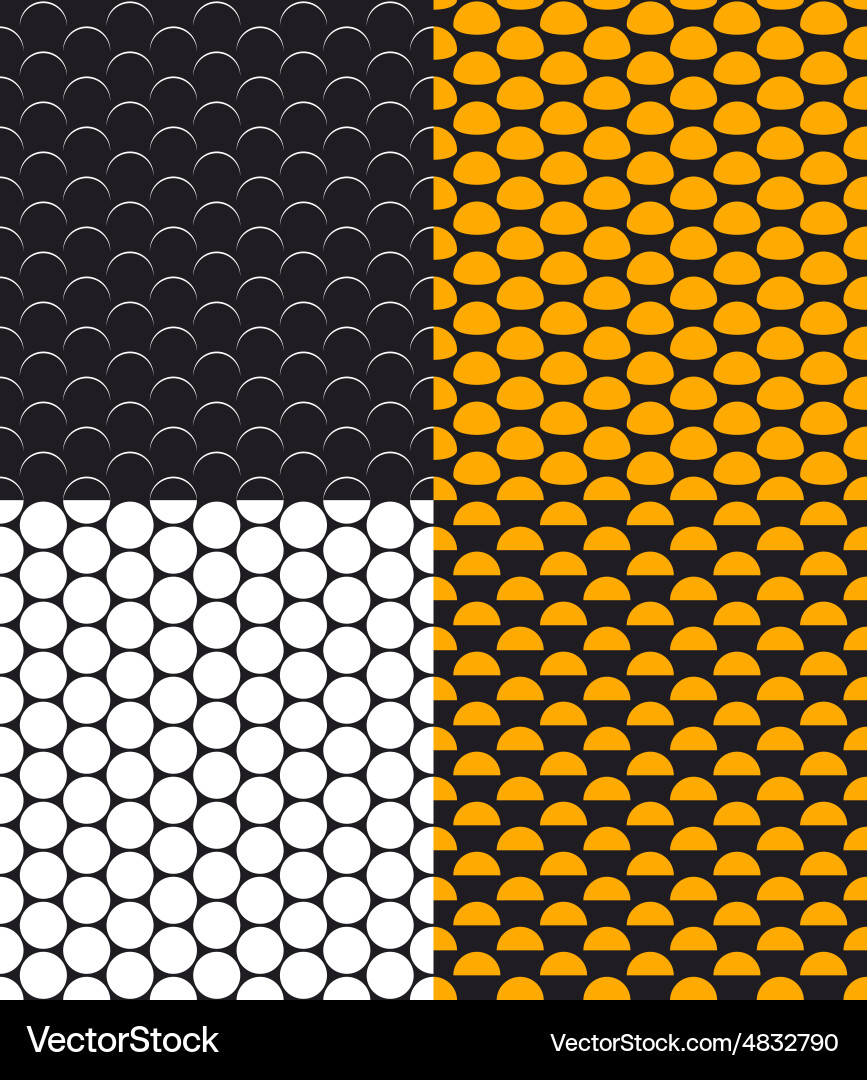 Dotted Abstract Seamless Pattern vector image