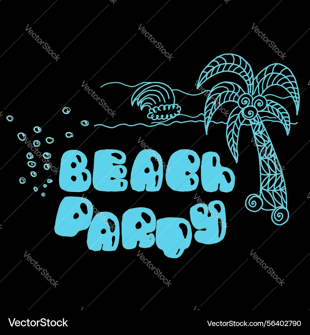 Elements of the composition in style Vector Image
