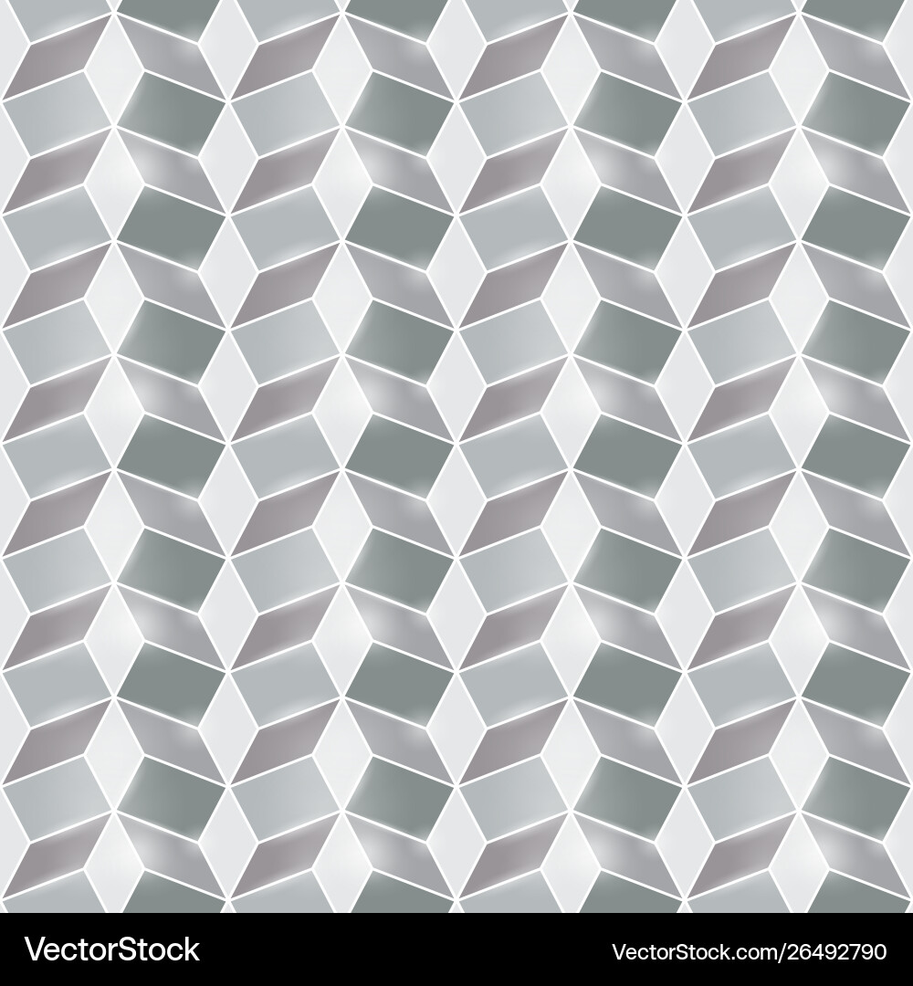 Metallic Block Grid Muster Vektorbild