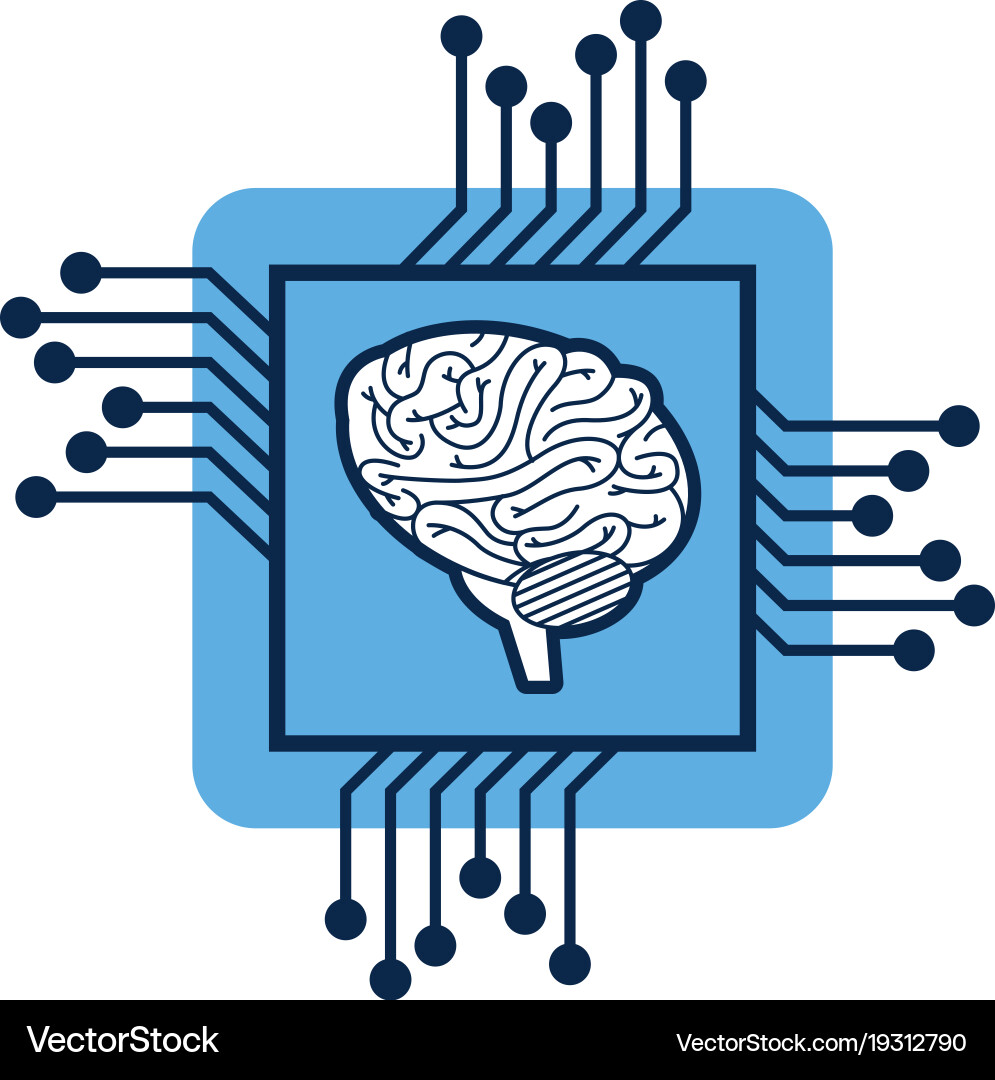Processor circuit with brain Vector Image