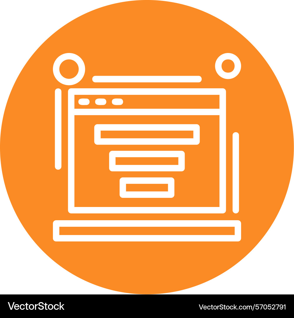 Conversion line circle style icon design Vector Image