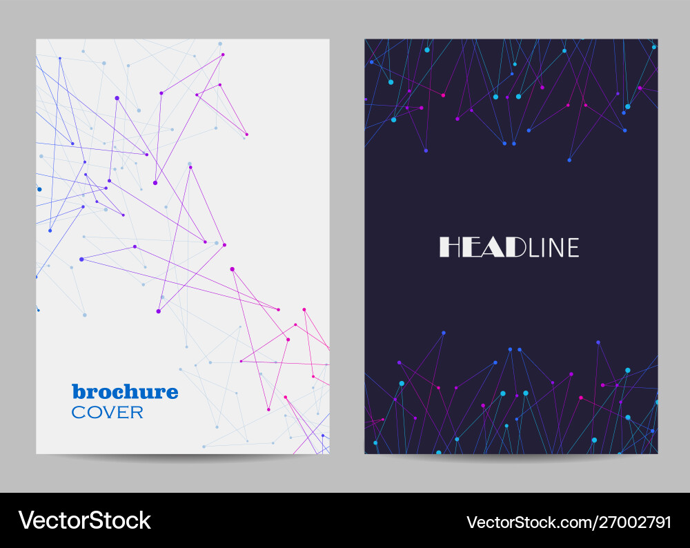 Geometric pattern with connected lines and dots Geometric pattern with connected lines and dots vector image