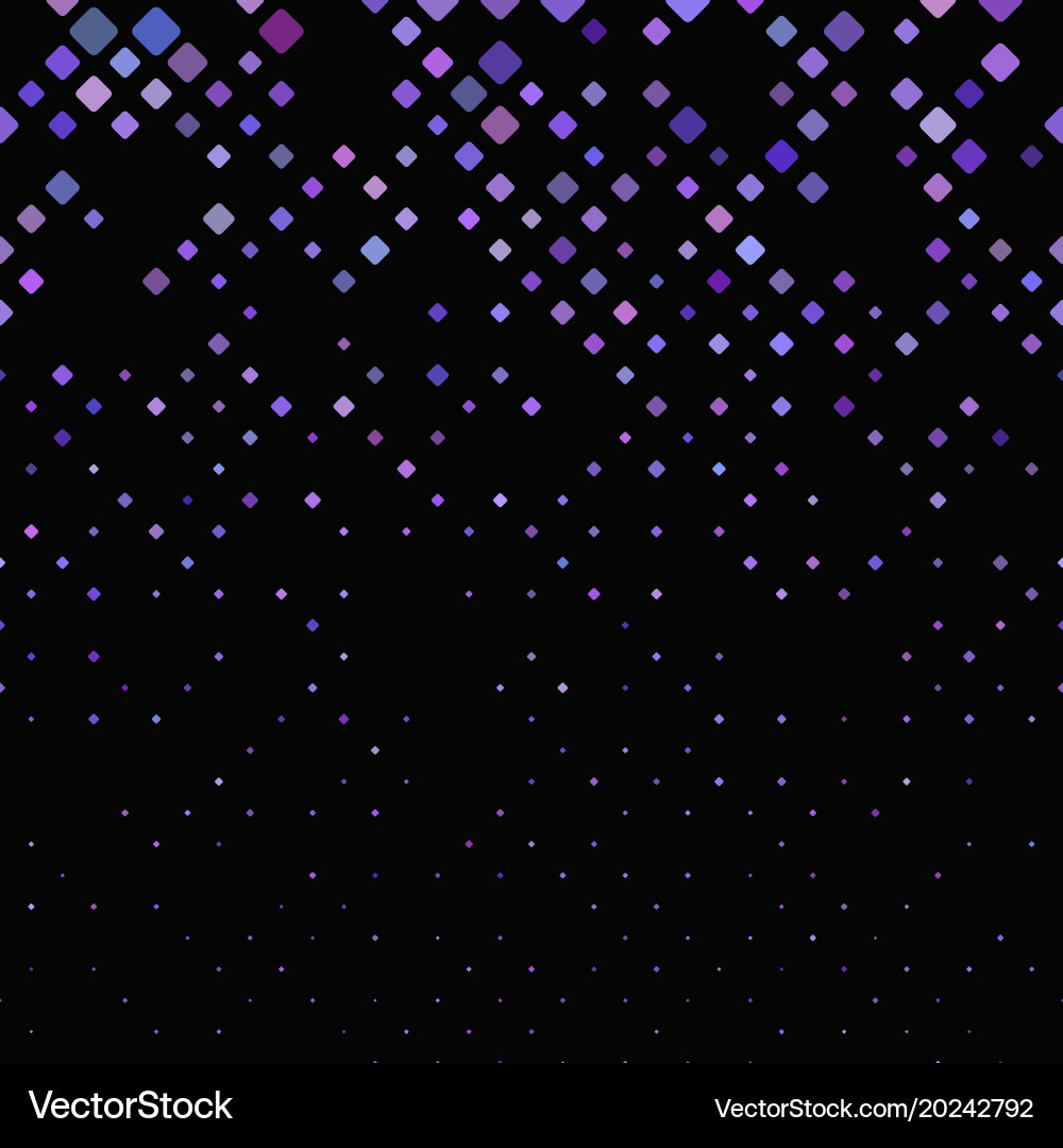 Abstract diagonal rounded square pattern vector image