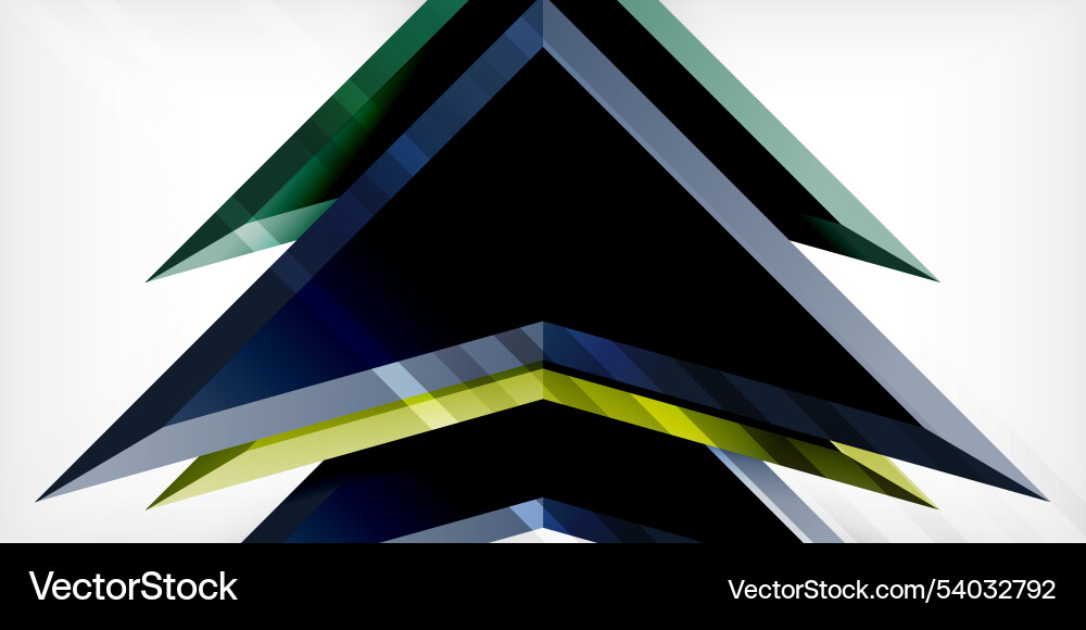 Arrows with 3d effect abstract background Arrows with 3d effect abstract background Vector Image