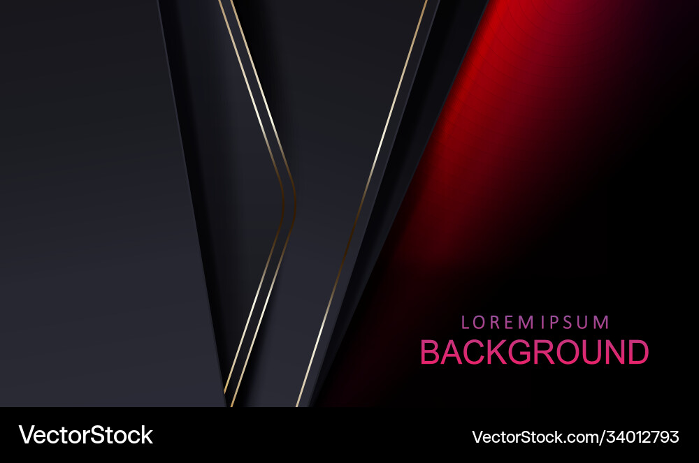 Abstract design with a gradient red oblique vector image