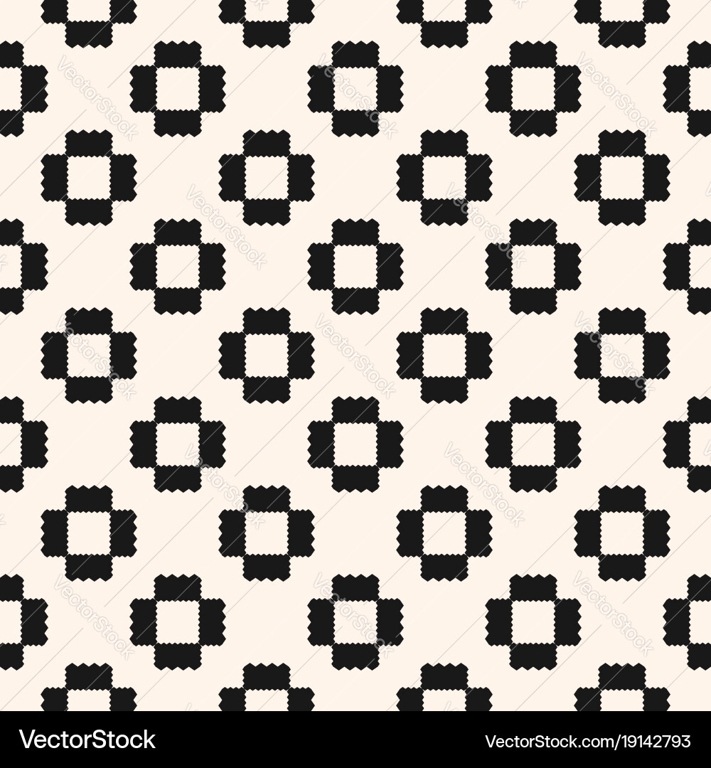 Abstract geometric pattern with jagged shapes Vector Image
