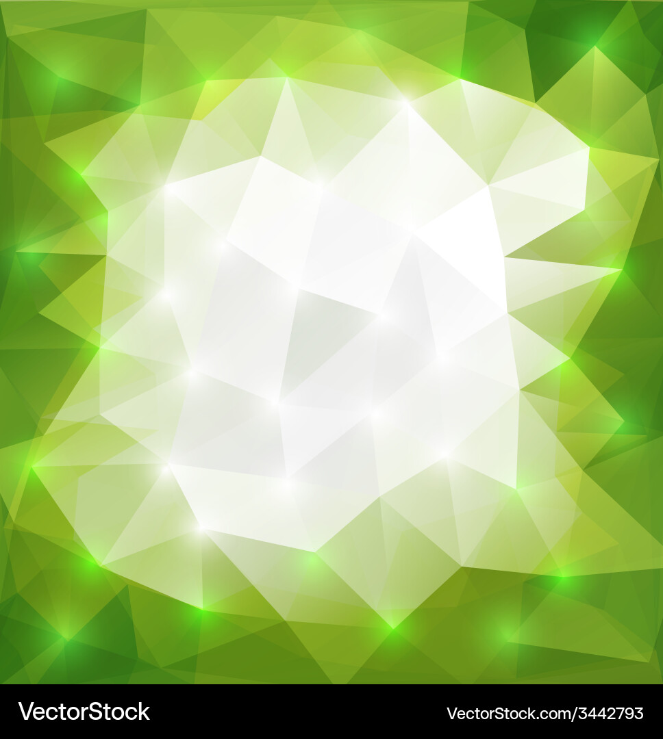Abstract triangle background vector image