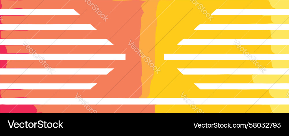 Dynamic Flowing Horizontal Lines Vector Image