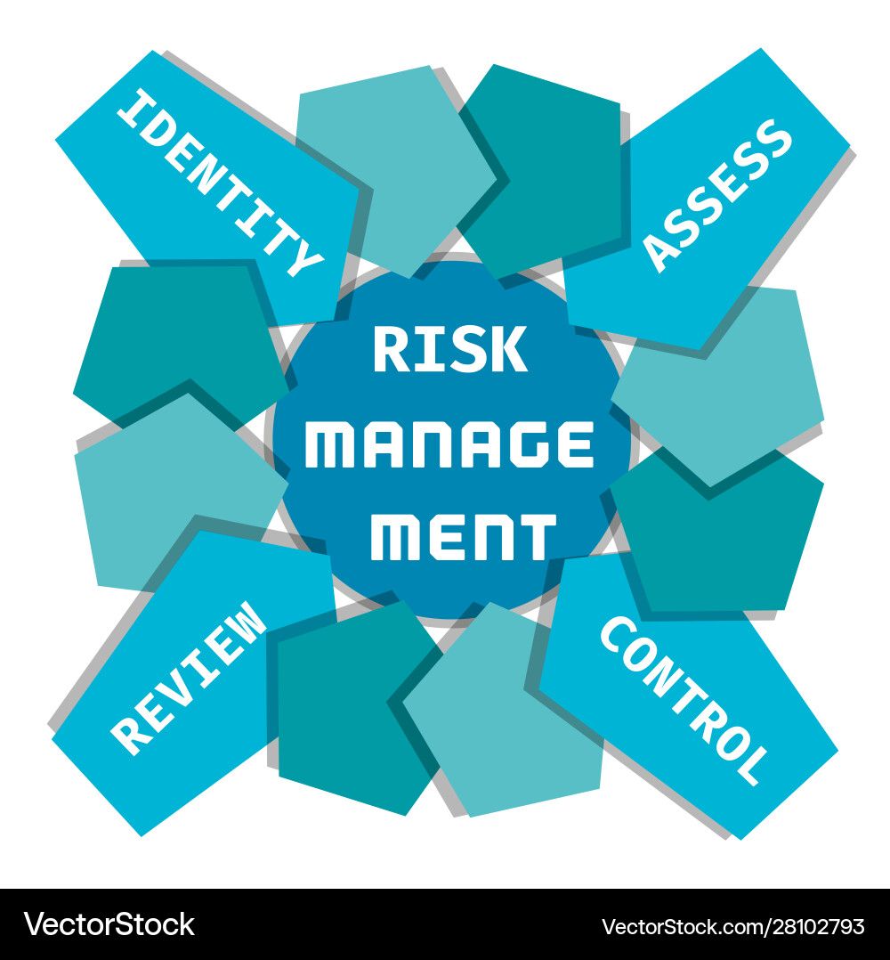 Risk management concept Royalty Free Vector Image