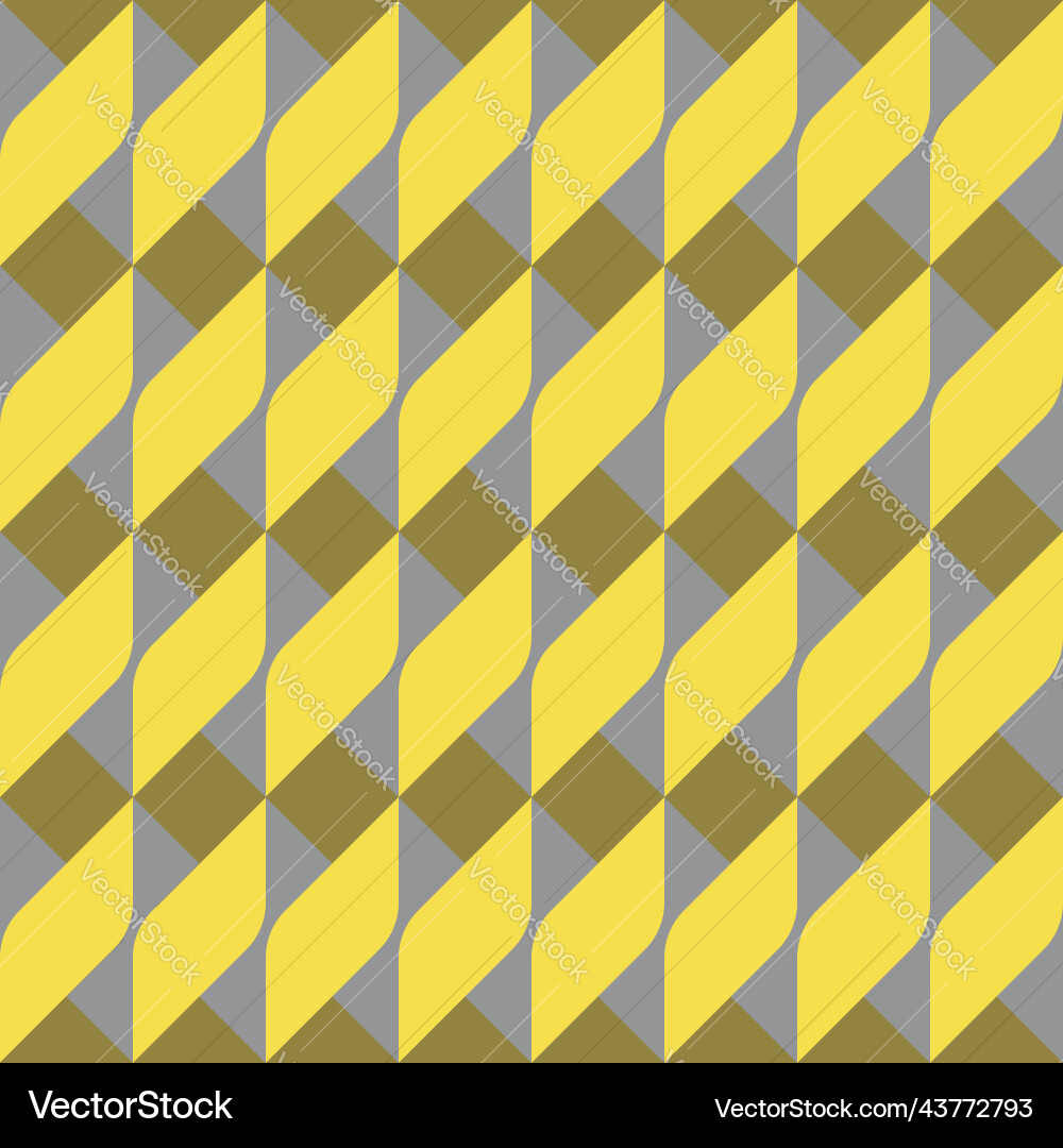 Zigzag pattern yellow and gray abstract background Zigzag pattern yellow and gray abstract background vector image