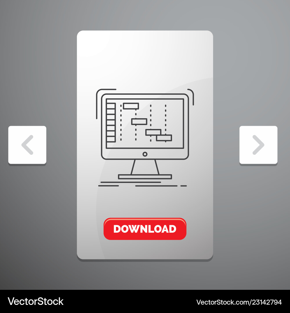 Ableton application daw digital sequencer line Ableton application daw digital sequencer line vector image