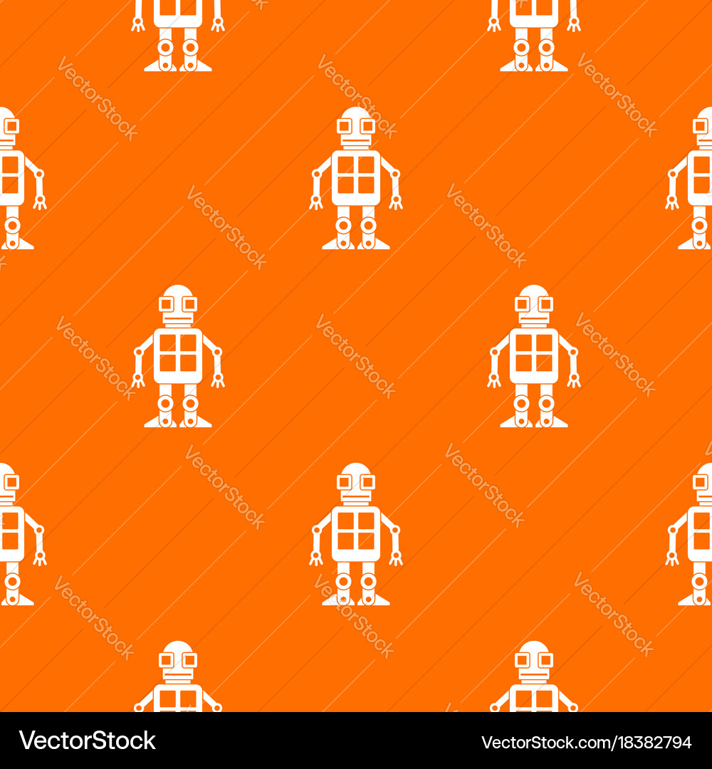 Artificial intelligence concept pattern seamless vector image