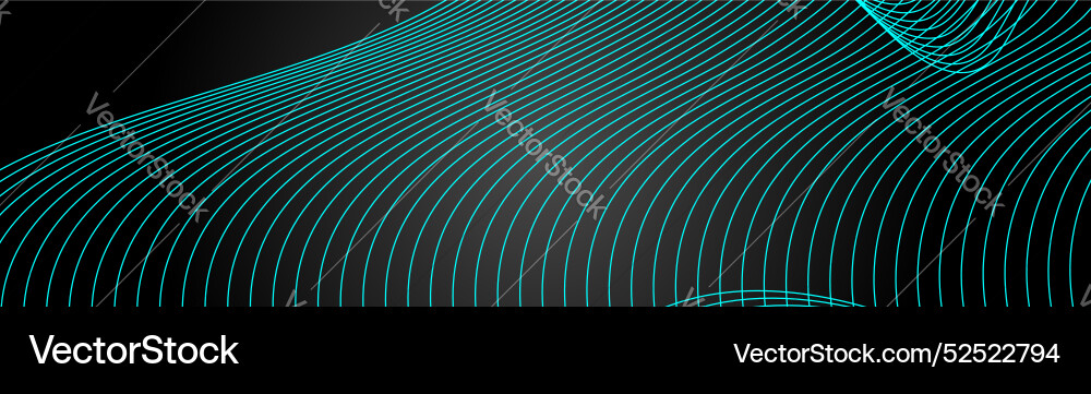 Dark deep black dynamic abstract background Vector Image