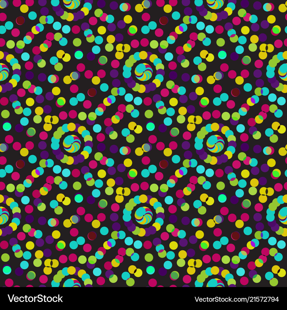 Dot background seamless pattern Vector Image