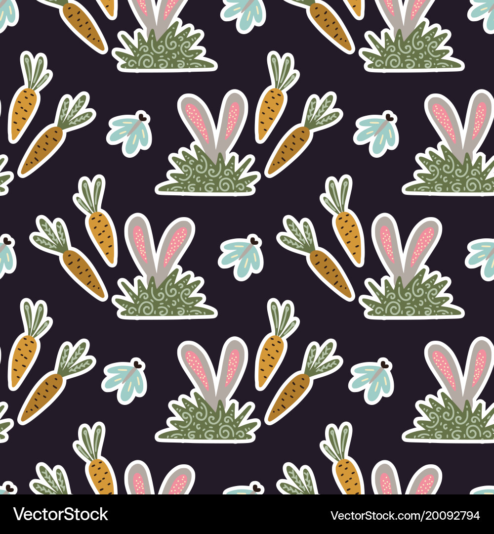 Seamless spring pattern Vector Image