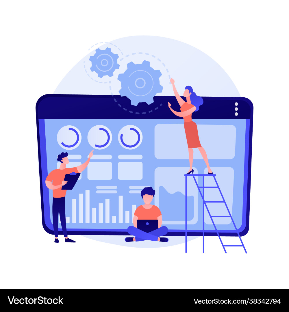 Software Upgrade Concept vector image