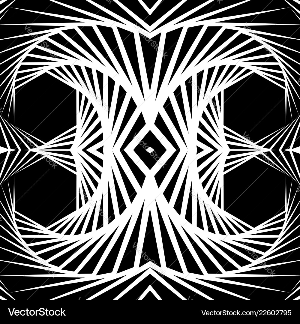 Abstract mirrored vortex background pattern Abstract mirrored vortex background pattern vector image