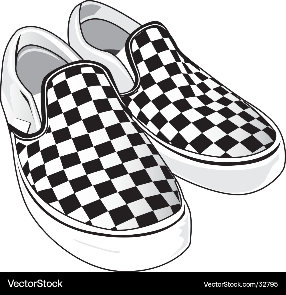 Checkered vans