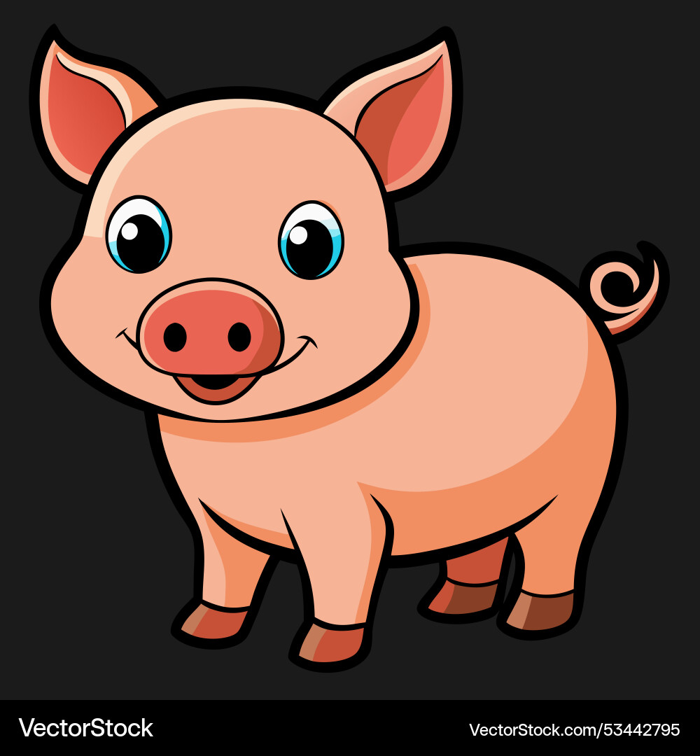 Pig image Vector Image