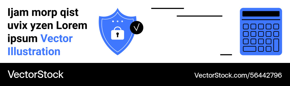 Secure data icon with shield lock symbol Secure data icon with shield lock symbol Vector Image