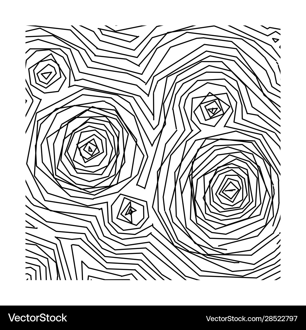 Abstract pattern curved lines grunge boho Abstract pattern curved lines grunge boho vector image