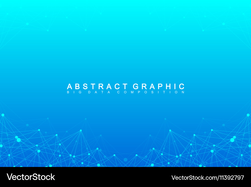 Data Network Abstract Background vector image