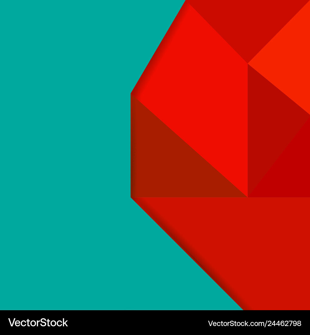 Abstract background with colorful geometric Vector Image