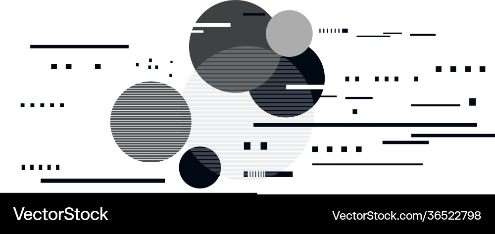 Abstract Tech Background Vector Image