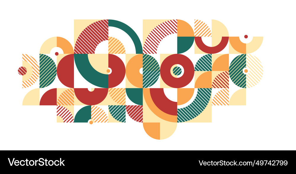 Abstract geometric background modular tiling Abstract geometric background modular tiling vector image