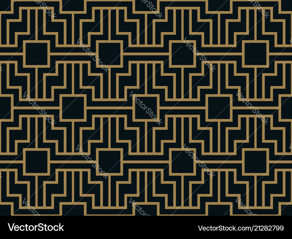 Abstract geometric pattern with lines a seamless vector image