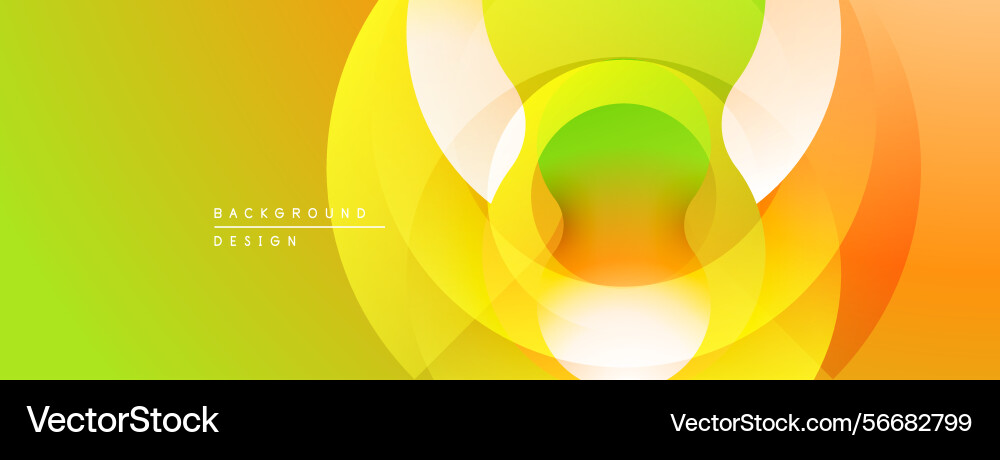 Abstract layers create vibrant circular design Abstract layers create vibrant circular design Vector Image
