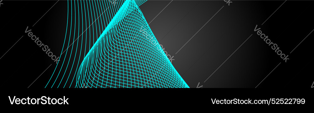 Dark deep black dynamic abstract background Vector Image