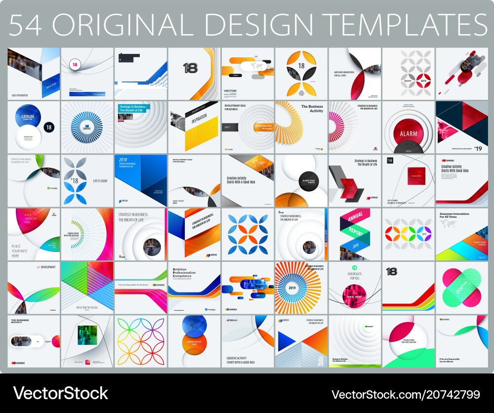 Design set of colourful abstract elements Design set of colourful abstract elements vector image