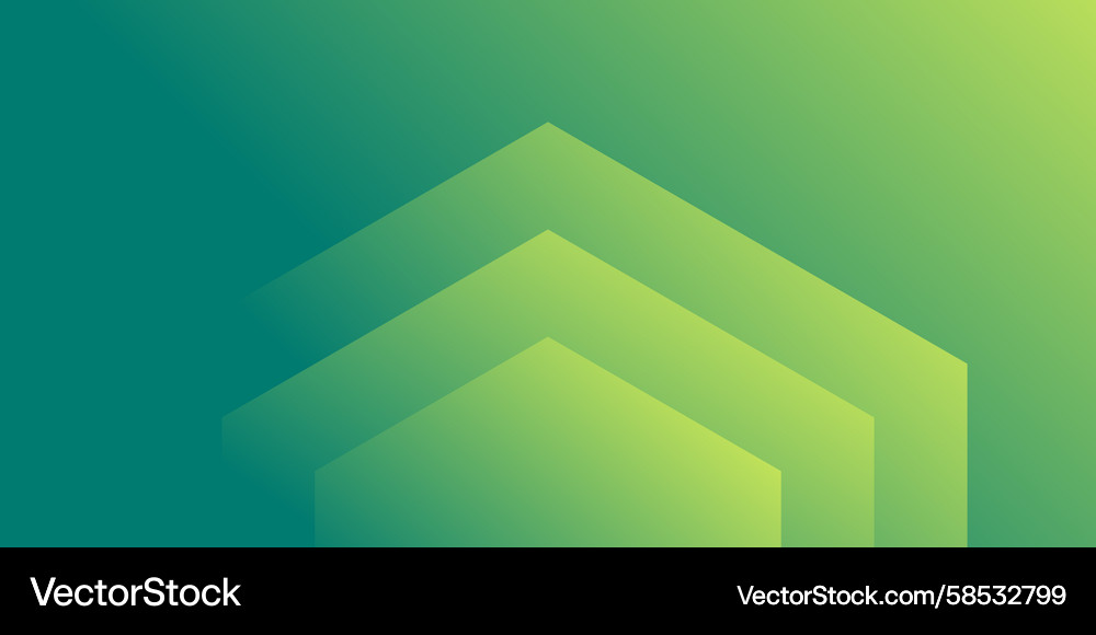 Gradient Green Abstract Background Vector Image