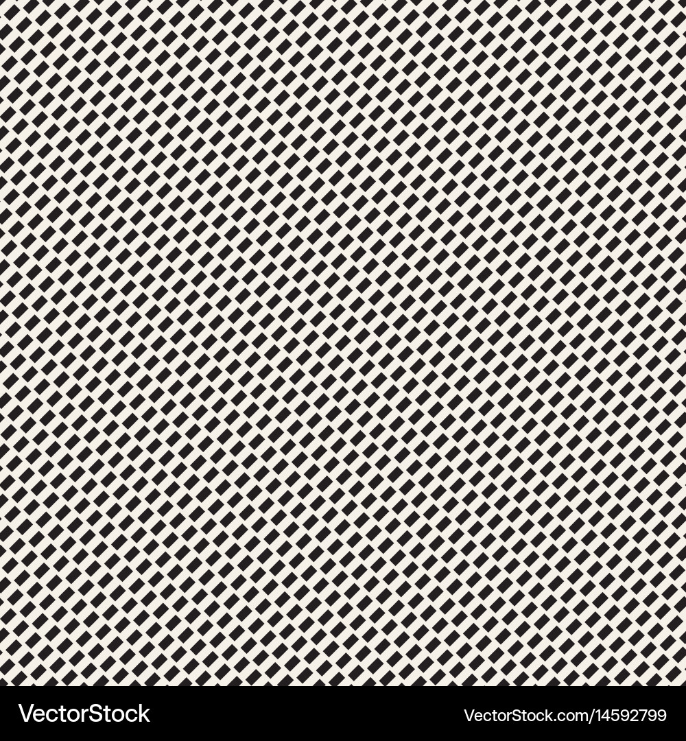 Monochrome Zigzag Grid Texture Vector Image