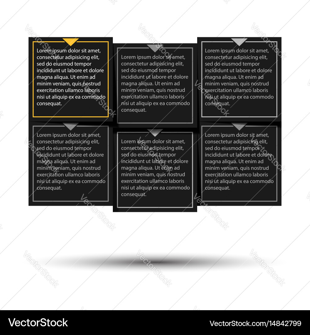 Paper progress steps for tutorial Vector Image
